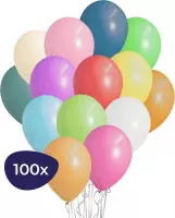 Gekleurde Ballonnen - 100 stuks - Ballonnenset - 23 Centimeter - Latexballonnen