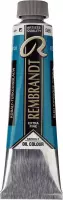 Rembrandt olieverf kobaltturkooisblauw 586, 40 ml
