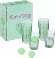 Relaxdays Gin Pong set - drankspel - partyspel - 12 bekers - 3 ballen - studentenspelen