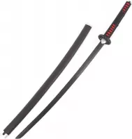 Demon Slayer - Tanjiro Kamado - Black Nichirin Demon Slayer zwaard, Animé zwaard, Cosplay zwaard, Manga, Cosplay 650)