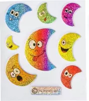 Lg-imports Emojistickervel Manen Junior 11,5 X 7 Cm