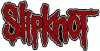 Slipknot Patch Logo Cut-Out Rood