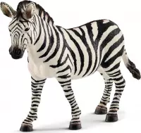 Schleich Farm World - Zebra merrie - Speelfiguur - Kinderspeelgoed voor Jongens en Meisjes - 3 tot 8 jaar - 14810