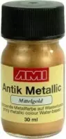 AMI Antiek Metallic Middengoud 30ml