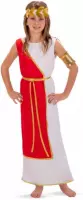 Carnival Toys Kostuum Romein Meisjes Polyester Rood/wit Mt 158