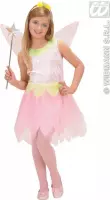 Elfen Feeen & Fantasy Kostuum | Dancing Pixie Roze Bloem Kostuum Meisje | Maat 158 | Carnaval kostuum | Verkleedkleding