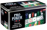 Pro Poker Texas Hold em set - Kaartspel