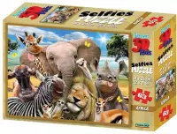 Prime 3d Legpuzzel 3d Kids Afrika 63 Stukjes