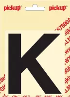 Pickup plakletter Helvetica 100 mm - zwart K