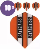 ABC Darts - Dart Flights - Ruthless Classic Oranje - 10 sets (30 stuks)