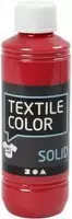 Textielverf - Rood - Dekkend - Creativ Company - 250 ml