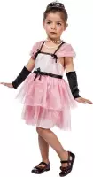 Jaren 20 Danseressen Kostuum | Roze Hollywood Sterretje Shirley Temple Jaren 40 Film | Meisje | Maat 86 | Carnaval kostuum | Verkleedkleding