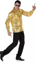 REDSUN - KARNIVAL COSTUMES - Gouden disco blouse voor mannen - L