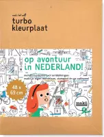 Makii - Turbo Kleurplaat Nederland - Kleurplaten & stickers