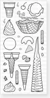 Ice Cream You Scream Clear Stamps (T-100)