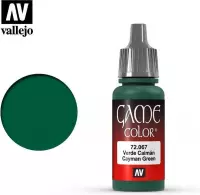 Vallejo 72067 Game Color - Cayman Green - Acryl - 18ml Verf flesje