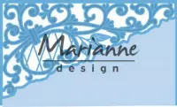 Marianne Design Creatables snij en embosstencil - Anja's Swirl hoek