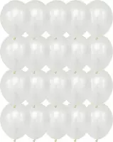 Premium Kwaliteit Latex Ballonnen, Wit, 20 stuks, 12 inch (30cm) , Verjaardag, Happy Birthday, Feest, Party, Wedding, Decoratie, Versiering, Miracle Shop