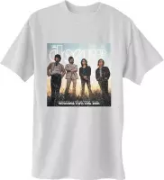 The Doors Heren Tshirt -XL- Waiting For The Sun Wit