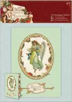 A5 Decoupage Card Kit - Victorian Christmas