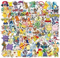 Pok√©mon Stickers -Sticker 100 stuks, Pokemon Sticker Stickers, Waterdichte Vinyl Graffiti Sticker Pack, Skateboard Laptop, DIY Anime Sticker Decals voor kinderen - (WK 02123)