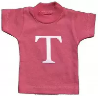 Naamslinger Lettershirts roze T