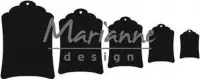 Marianne Design Craftable Mal Labels CR1352