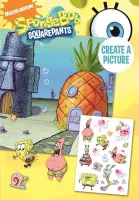 Create a picture Spongebob Squarepants speelplaat met stickers