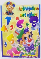 KLEURBOEK MET STICKERS - ACTIVITEITEN MET CIJFERS - EDUCATIEF - VANAF 5 JAAR