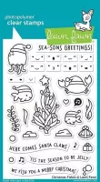 Christmas Fishes Clear Stamps (LF2024)