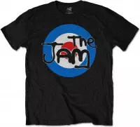 The Jam Kinder Tshirt -Kids tm 8 jaar- Spray Target Logo Zwart