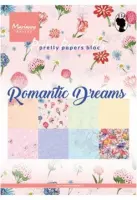 Marianne D paperpad Romantic Dreams A5 PK9160