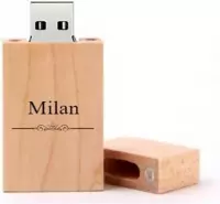 Milan naam kado verjaardagscadeau cadeau usb stick 32GB
