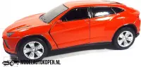 Lamborghini Urus (Oranje) (10 cm) 1/43 Kinsmart - Modelauto - Schaalmodel - Model auto - Miniatuurauto - Miniatuur autos