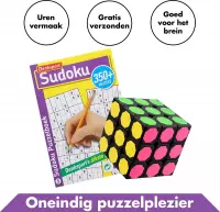 Puzzelboekjes met Sudoku Puzzels en een 3x3 Speed Cube – Denkport