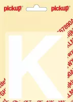 Pickup plakletter Helvetica 100 mm - wit K