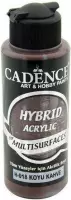 Cadence Hybride acrylverf (semi mat) Donker bruin 01 001 0018 0120 120 ml