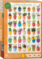 Eurographics puzzel Cacti & Succulents - 1000 stukjes