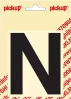 Pickup plakletter Helvetica 100 mm - zwart N