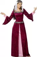 "Middeleeuwse koningin kostuum voor vrouwen - Verkleedkleding - Large"