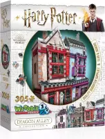 Quality Quiddtich Supplies - Slug and Jiggers - Wrebbit 3D Puzzel - Harry Potter - 305 Stukjes