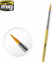 Brushes - 4 Syntetic Round Brush - A.MIG-8615