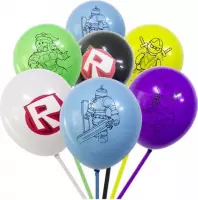 ProductGoods - 10x Roblox Ballonnen Verjaardag - Verjaardag Kinderen - Ballonnen - Ballonnen Verjaardag - Roblox- Kinderfeestje