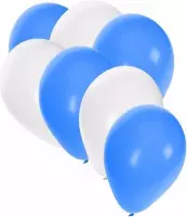 30x Ballonnen in Israelische kleuren