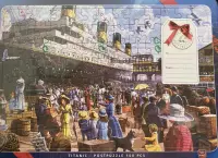 King Titanic Post puzzel 100stukjes | Wenskaart