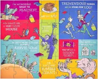 Petit Collage Puzzel Tweezijdig Roald Dahl 49 Stukjes