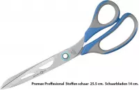 Premax Professional Stoffenschaar - Ring Lock System© -  25,5 cm. - Schaarbladen 14 cm. & Safety Cap