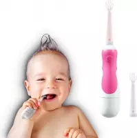 Calisco – Elektrische Sonische Tandenborstel Baby – Kindertandenborstel – Kinderen – Peuter - Kids - Roze