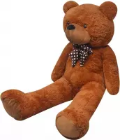 Teddybeer zacht pluche XXL bruin 85 cm