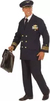 Piloot kostuum voor heren/mannen 50 (m)